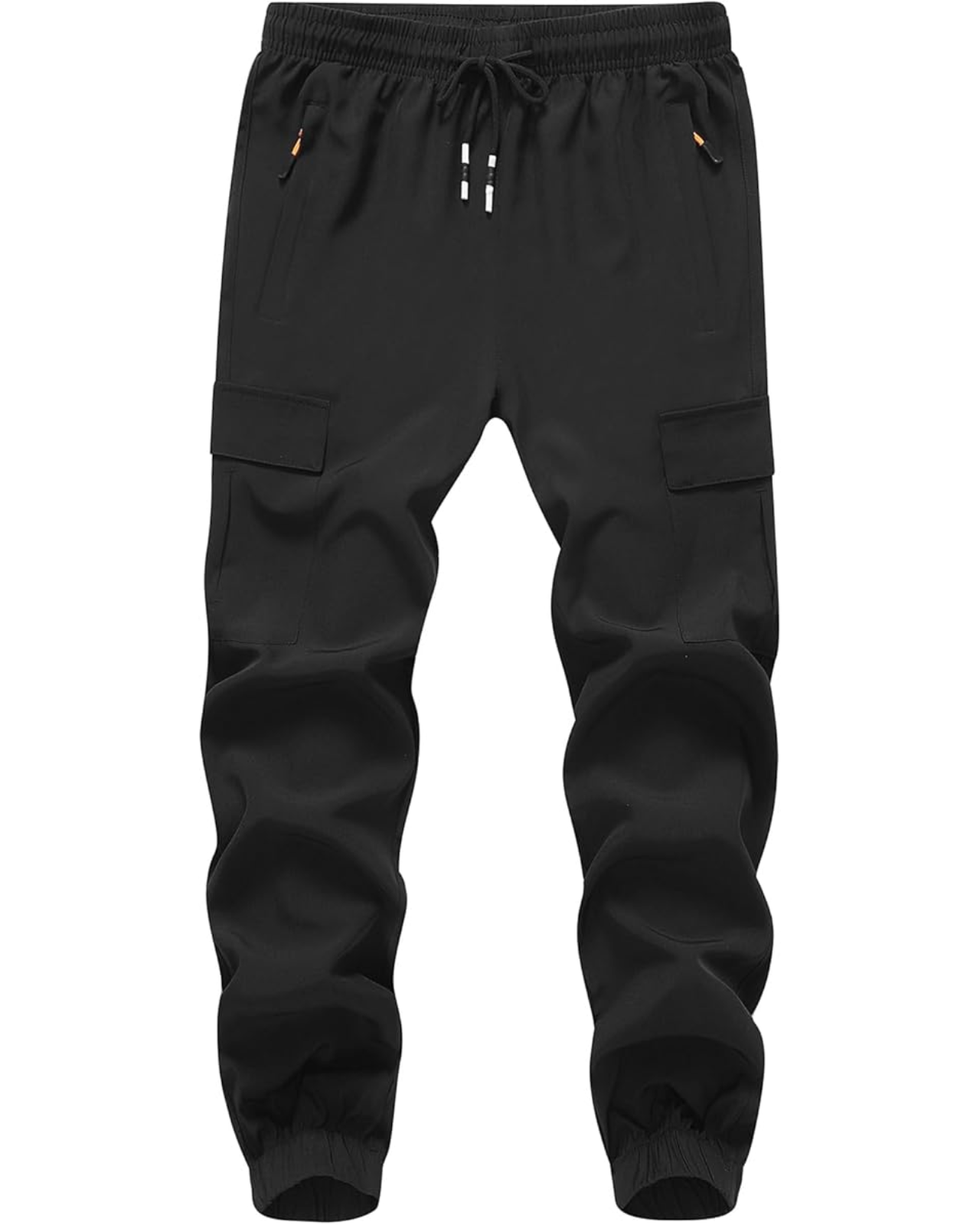 189 Boy's Cargo Joggers Pants Youth Quick Dry Hiking Lightweight Pants for Sports Outdoor with Zipper Pockets - Image 1